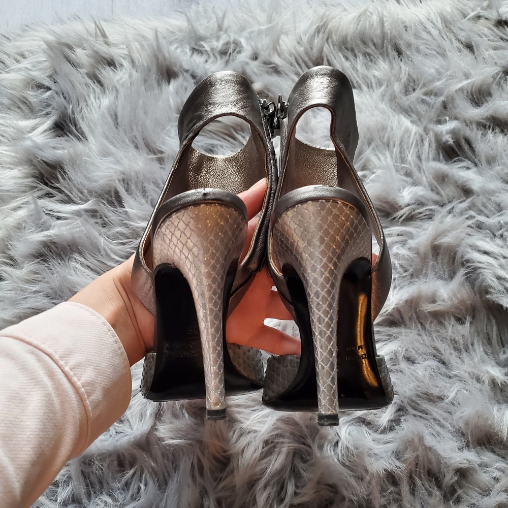 Devi Kroell Python Leather Heels - image 2